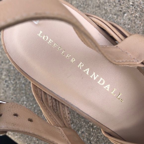 $350~LOEFFLER RANDALL~Leather Knot Sandals~9/9.5 - Picture 5 of 14